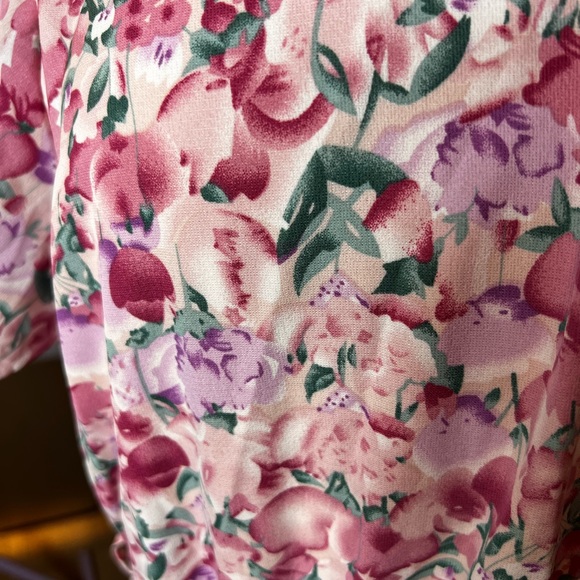 MWT - One Shoulder Pleated Maxi Dress Summer Floral Boho Tie Waist Long Dress - Picture 8 of 11